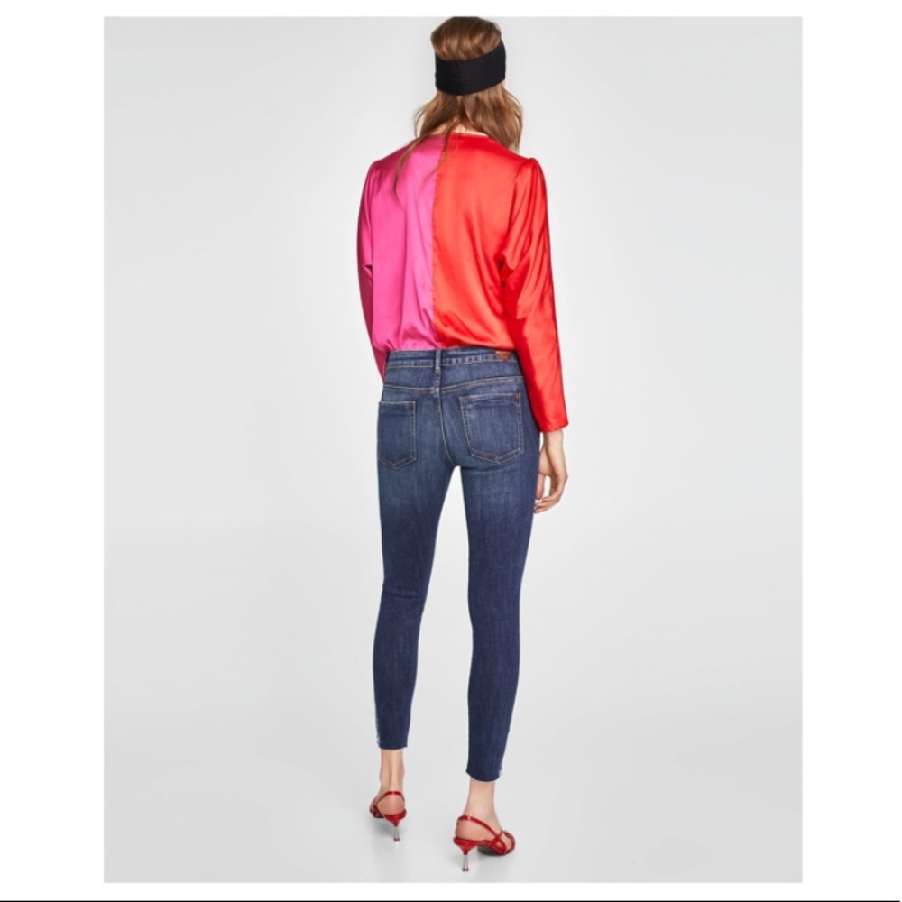 Zara Distressed Jeans - Picture 7 of 14